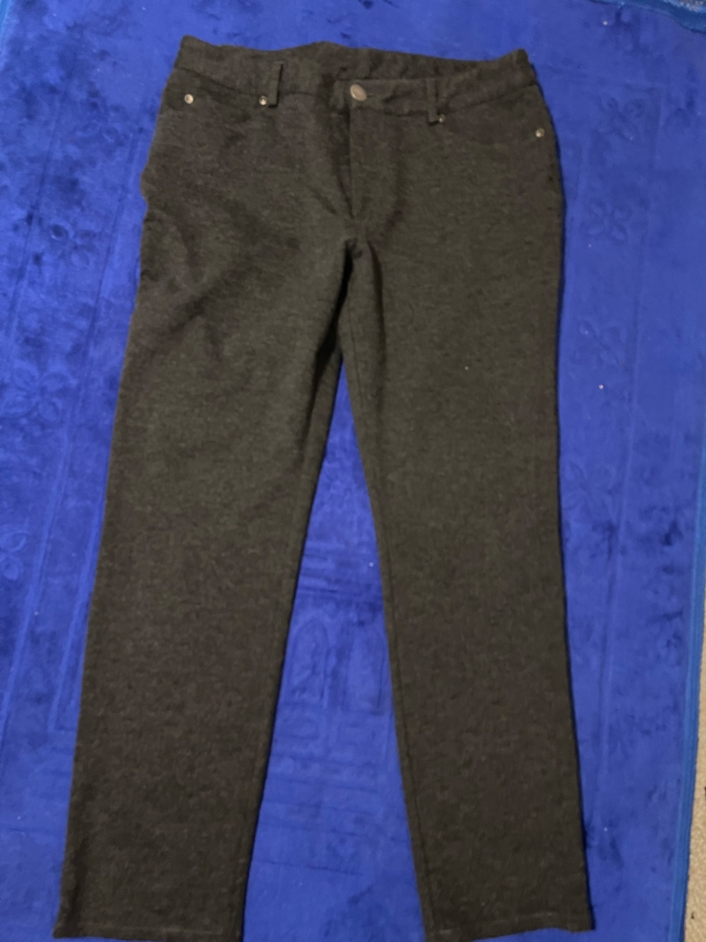 Christopher & Banks Men's Dark Gray Knit Pants